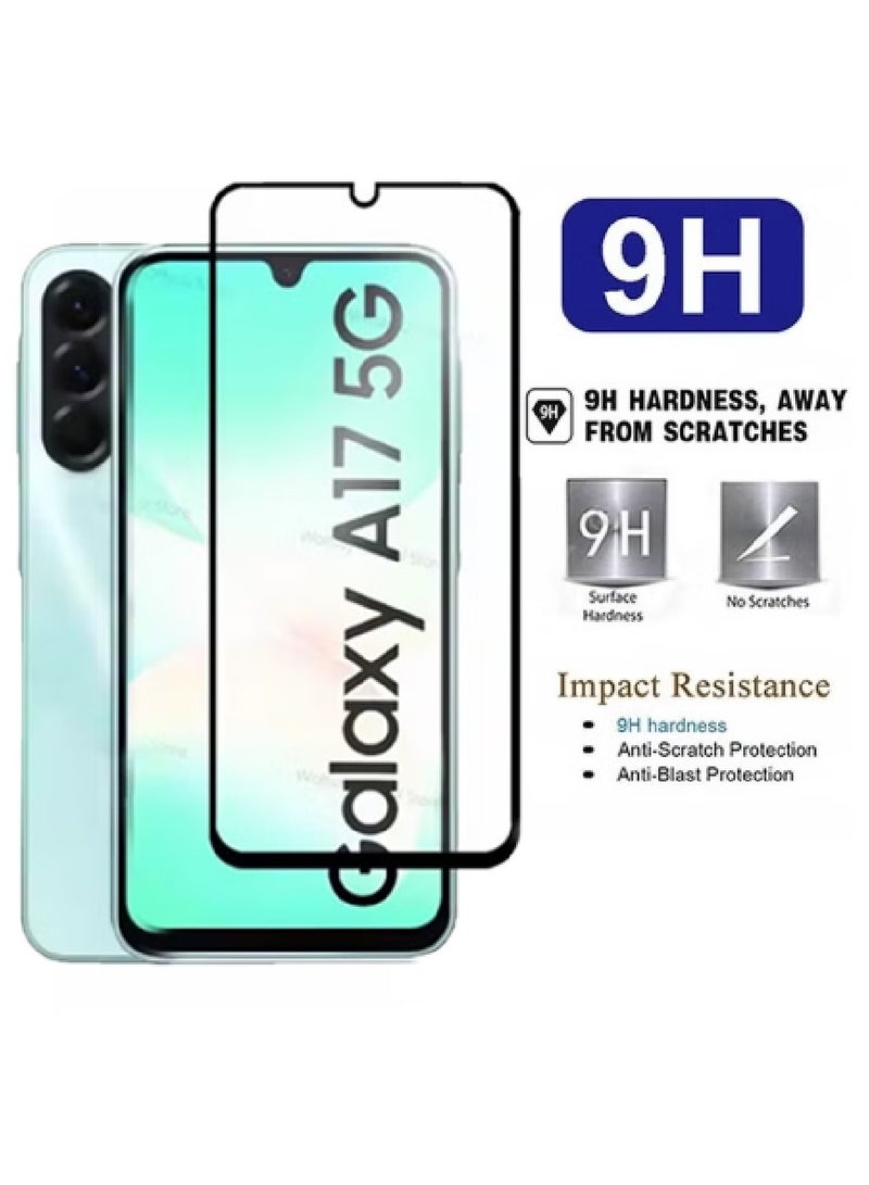MOBM Samsung Galaxy A17 Clear Magnetic Case with Privacy Screen Protector and Tempered Glass Pack of 3 - Image 3